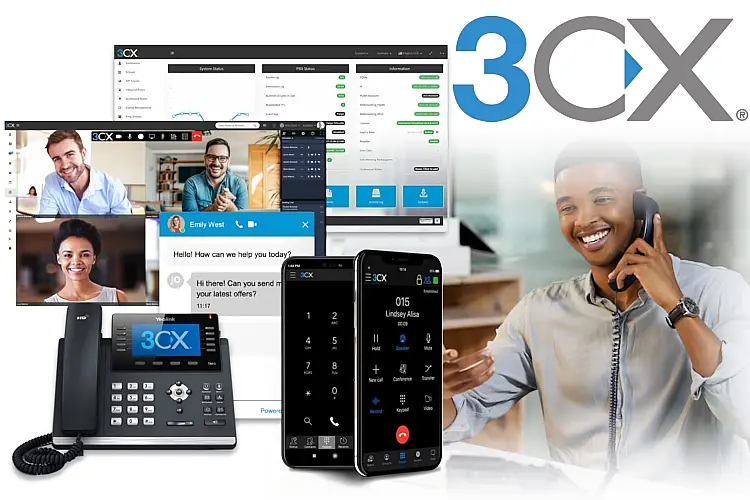 3CX PBX Phone System Dubai — Mobile App and On-Premise