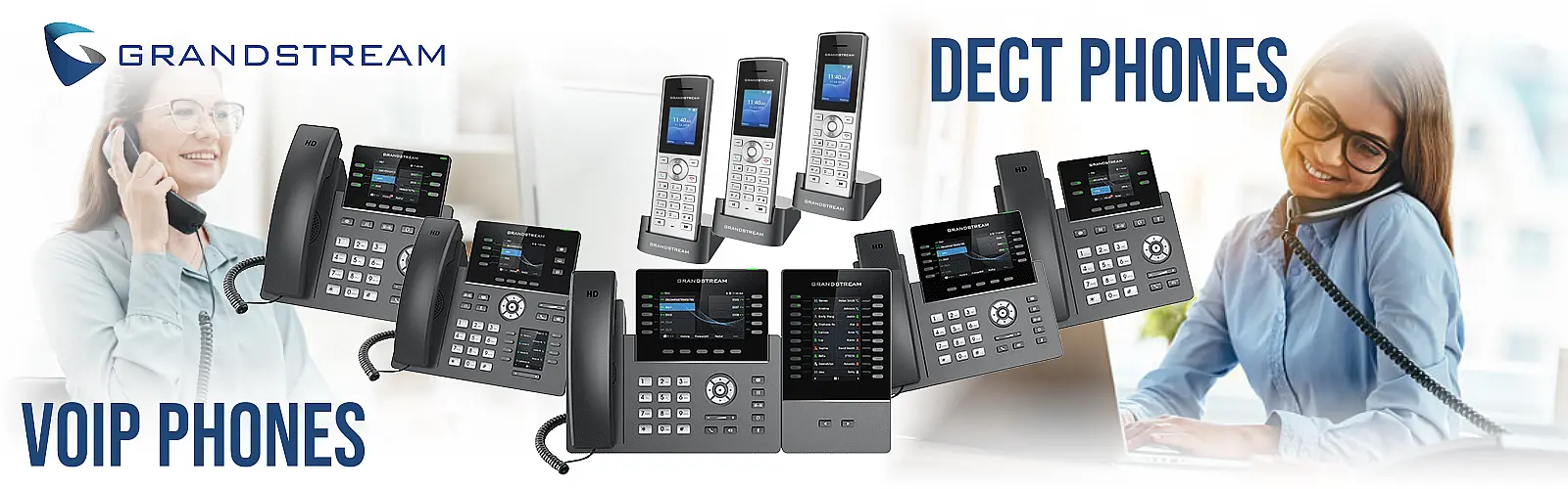 Grandstream IP phones VoIP phones Dubai UAE — full range
